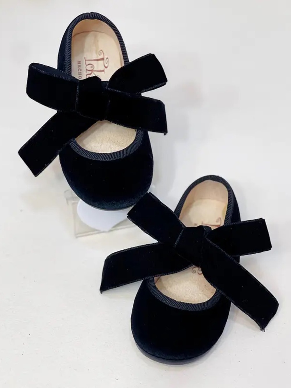Classic Spanish-style Mary Janes Black size 21. NEW